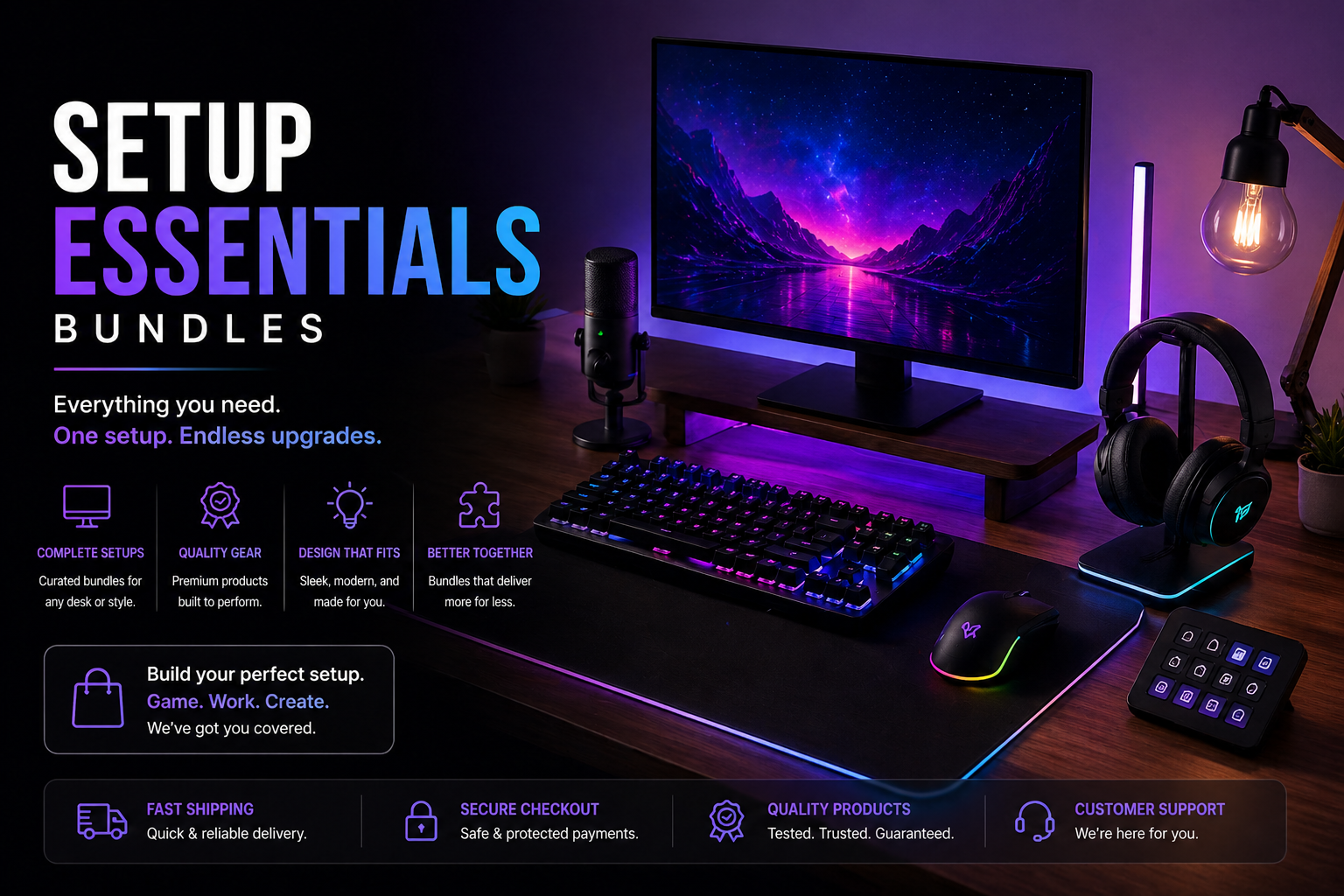 Setup Essentials Bundles