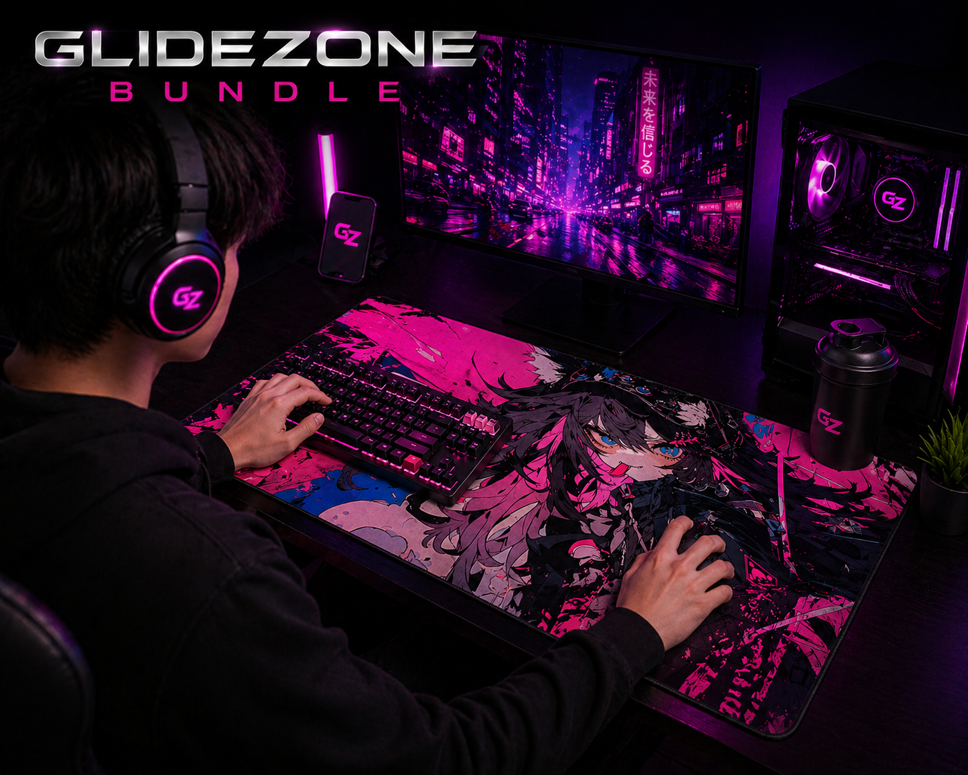 Limited GlideZone Mousepad Bundle - Night Collection