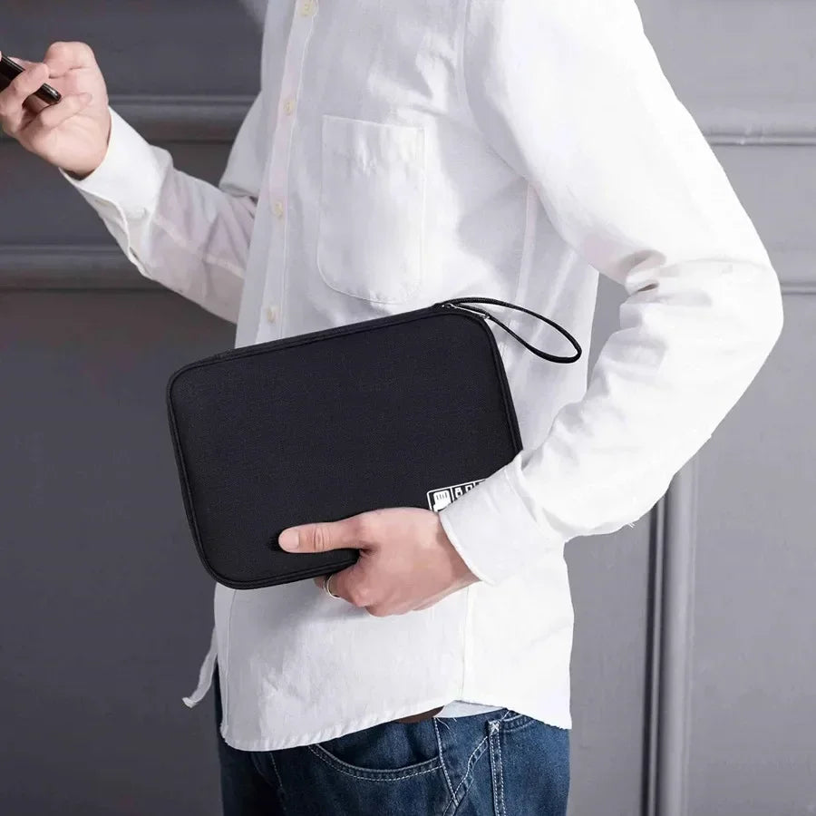 Tech Organizer Travel Case Electronic Accessories Organizer for Cables, Chargers, Earbuds, Power Banks &amp; Everyday Tech Essentials